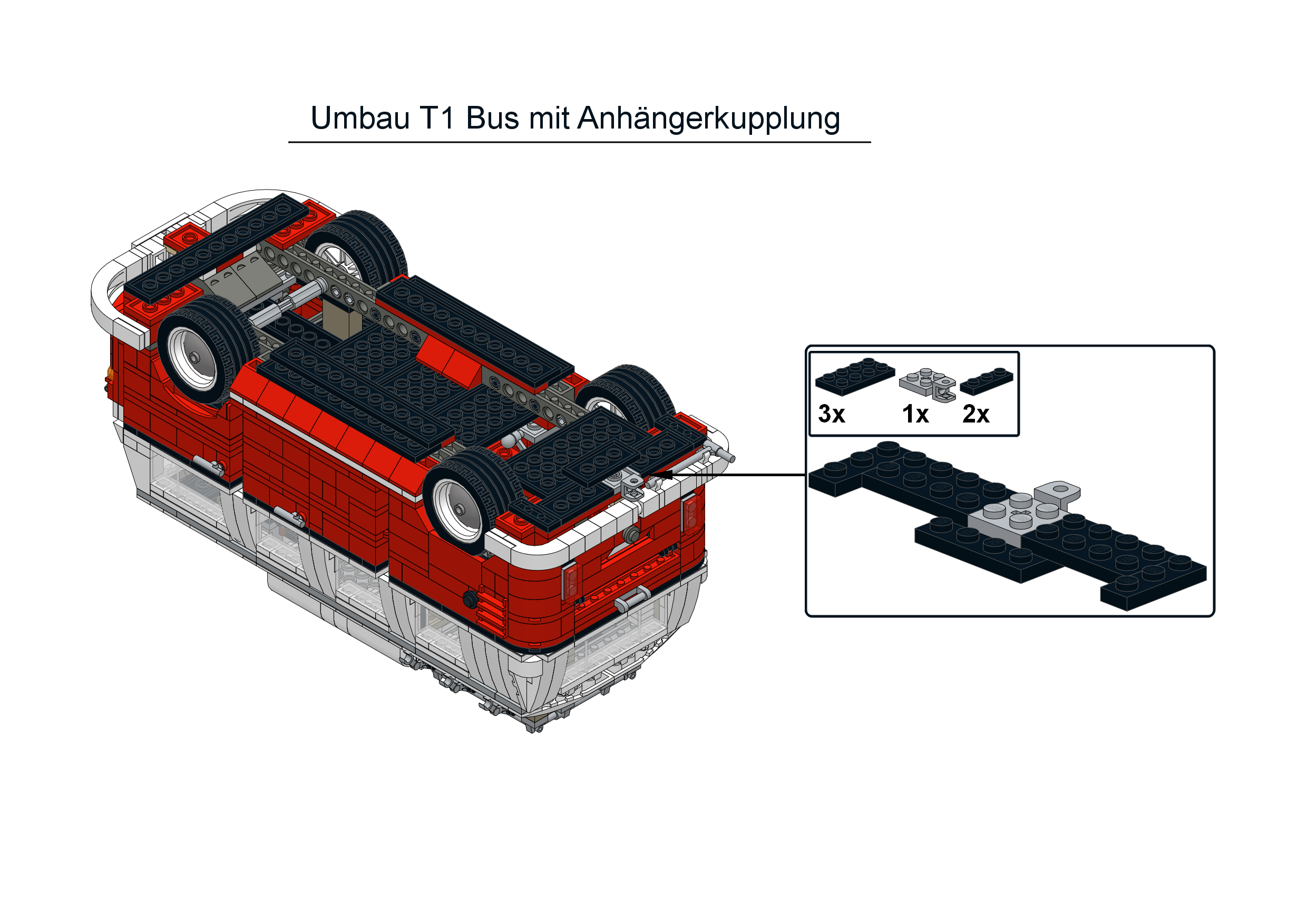 LEGO® 10220 Creator Volkswagen T1 camper van - Markenwelt Voegele