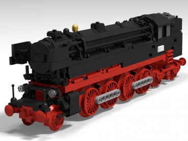 BlueBrixx Dampflokomotive BR 65 aus 658 Teilen ohne Motor 101298