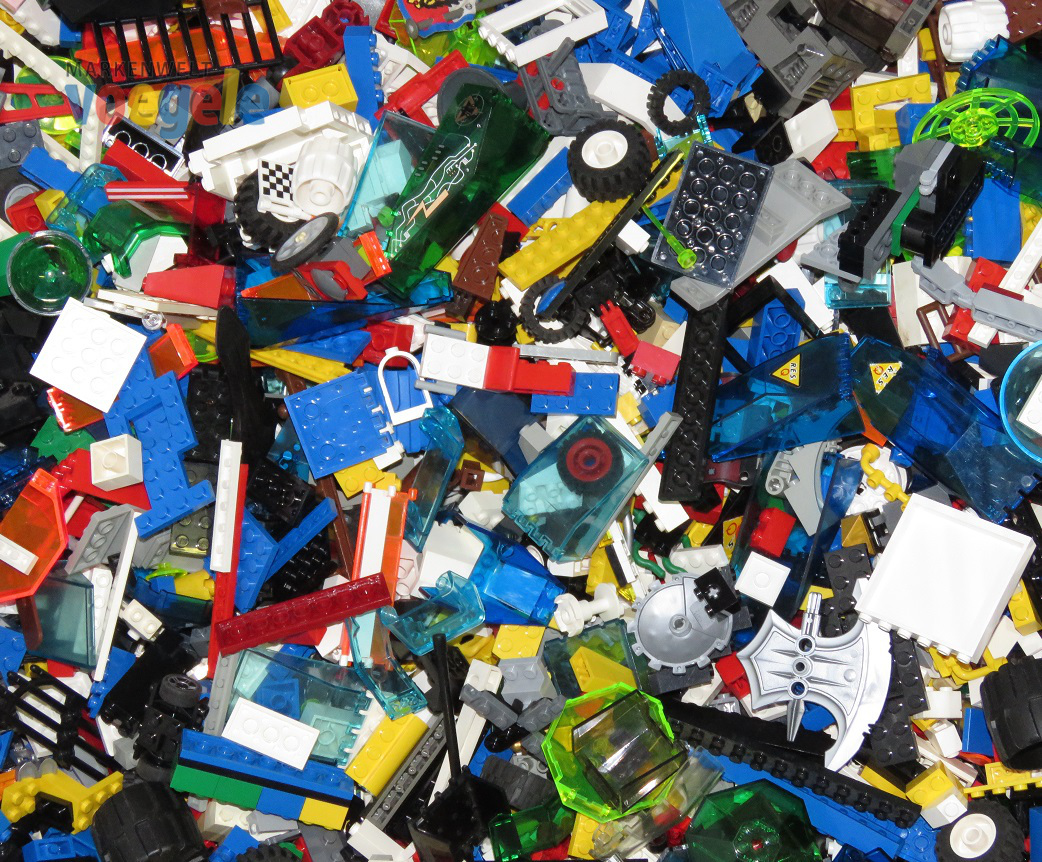 Platten Sonderteile Räder Stein 1 kg  LEGO® ca.700 Teile LEGO Kiloware