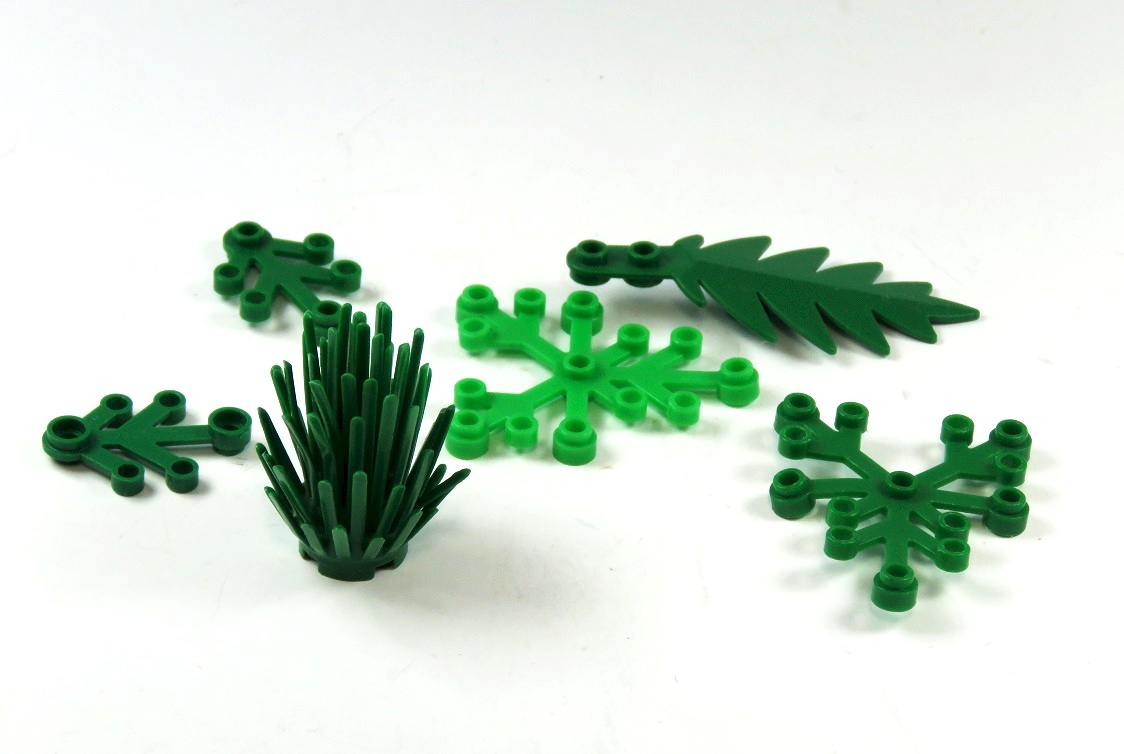 LEGO Pied Base pour Plante Arbre Palmier Marron Référence Ref 2563 