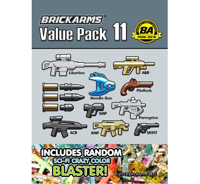 Custom für LEGO® Figuren BrickArms Star Wars™ Blaster Revolution Waffen Set
