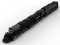 Preview: BlueBrixx Locomotive USA 4884 1388 parts 102921