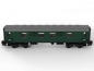 Preview: BlueBrixx Train Parcel trolley dark green 672 parts 102956