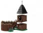 Preview: BlueBrixx Wachturm mit Palisade 1510 Teilen 103975