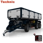 Preview: Custom Arocs trailer with tipping function instruction white