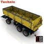 Preview: Custom Arocs trailer with tipping function instruction yellow