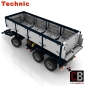 Preview: Custom Arocs trailer with tipping function instruction white