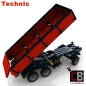 Preview: Custom Arocs trailer with tipping function instruction red