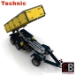 Preview: Custom Arocs trailer with tipping function instruction yellow