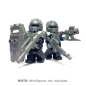 Preview: BrickWarriors 2.5 Weltraum Polizei Zubehör Set