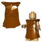 Preview: BrickWarriors Mantel für LEGO Figuren