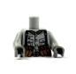 Preview: Custom WW2 Soldier torso 2.0 Printed LEGO® and BrickArms parts gray
