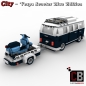 Preview: Custom instruction for Vespa scooter with a trailer eg for 10220 T1 blue Edition