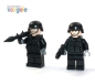 Preview: 2 Custom Figure SWAT soldier with weapen and much Brickarms accessories made of LEGO bricks gun