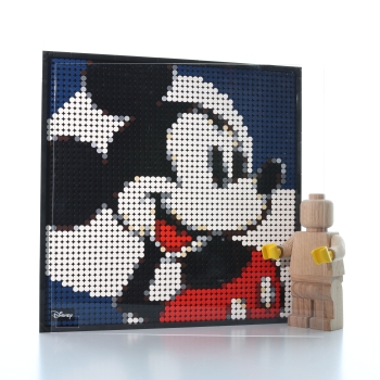 SafePlate for LEGO® Art Set „Disney’s Mickey Mouse“ 31202 T/B 383x383 07001