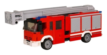 BlueBrixx Firetruck Turin HULF FF180 E30