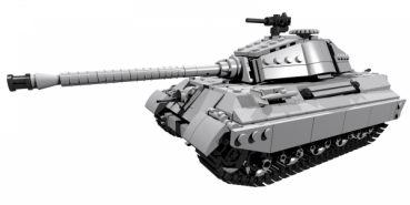 BlueBrixx Panzer VI Königstiger 840 Teile (100730)