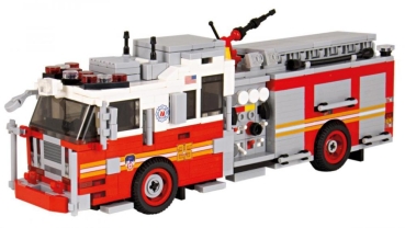 BlueBrixx Fire TruckSeagrave Pumper Version 1 red/white