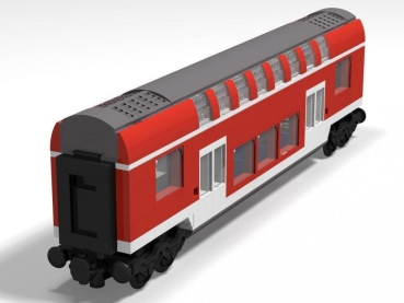 BlueBrixx Regional Express Germany Passenger trolley 467 parts