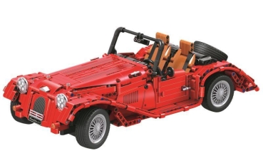 Winner Bricks Oldtimer Cabrio in red 1140 parts