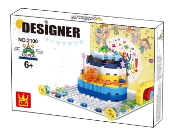 Wange Happy Birthday Cake 138 parts