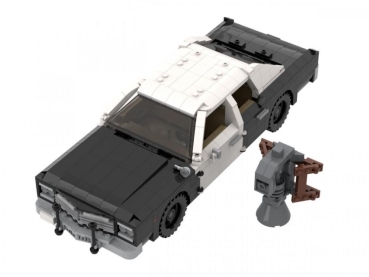 BlueBrixx Big US Police car 102843