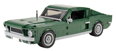BlueBrixx Green US Muscle Car 102892