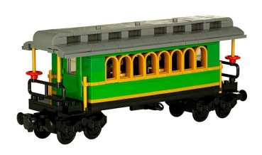 BlueBrixx Classical Western Train Passenger Wagon 352 parts 102897