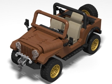 BlueBrixx US off-road vehicle 103099