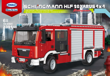 Xingbao BlueBrixx Schlingmann HLF 20 Varus 4x4 aus 2391 Teile