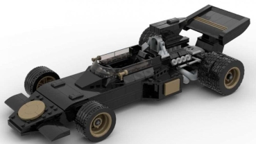 BlueBrixx Black 1972 Formula Racer 103391