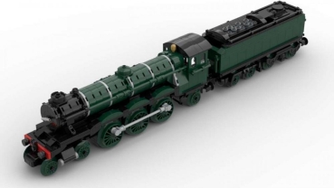 BlueBrixx Flying Scotsman Locomotive 649 parts 103481