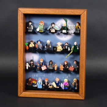 FiguCase® Click System Display case for LEGO® series Harry Potter (71022) with 22 figure holders