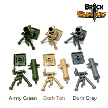 BrickWarriors Mörser Rohr für LEGO Figuren