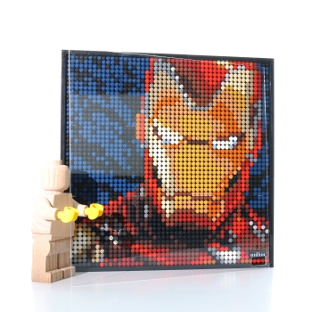 SafePlate for LEGO® Art Set „Marvel Studios Iron Man“ 31199 T/B 383x383 07003