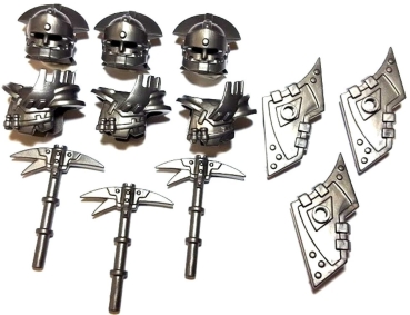 BrickWarriors 2.5 Orc Krieger Zubehör Set