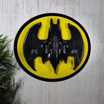 BatwingHolder® for yourkey chain from the LEGO Batwing 76161 version yellow