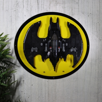 BatwingHolder® for yourkey chain from the LEGO Batwing 76161 version yellow