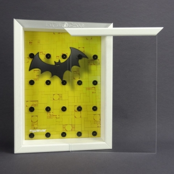 FiguCrate Click System Display case for LEGO® series 20 Batman figures 71017 white
