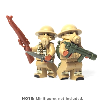 BrickWarriors 2.5 Britisches Flammenwerfer Zubehör Set
