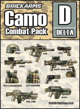 BrickArms Camo Weapons Pack D