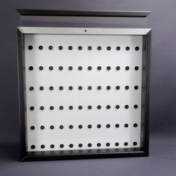 FiguCase 50 x 50 Showcase for your LEGO® figures black white