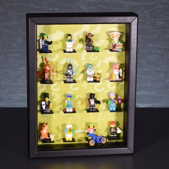 FiguCrate Click System Display case for LEGO® series 16 figures 71025 black