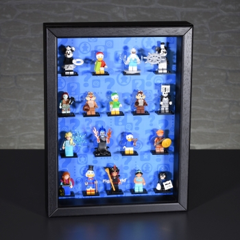 FiguCrate Click System Display case for LEGO® series Disney 2 figures black 71024