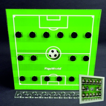 RiddaInlay EM green for Ribba frame Showcase for LEGO® series Space for 18 figures