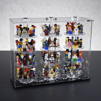 TripleTower showcase for 96 your LEGO® figures 32-32-32