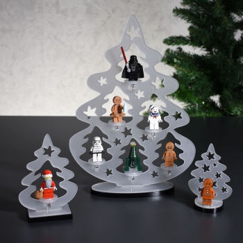 XmasBundle 1xRack + 1xHolder +1x Rama Collection showcase for your LEGO® minifigures