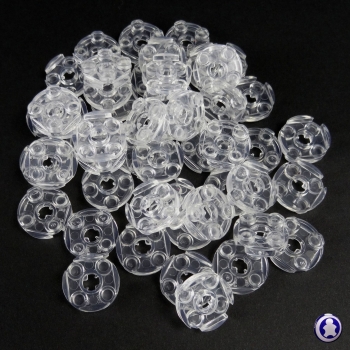 50 x Figuworld stones 2 x 2 round transparent