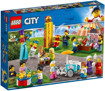 LEGO® 60234 City Townspeople - Fair building set with 14 minifigures