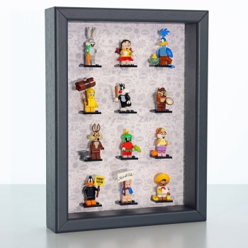ClickCase Display for LEGO® series Looney Tunes (71030) with 12 figure holders 06173